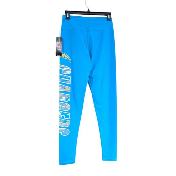 Zubaz NFL Apparel Women's Medium Los Angeles Chargers Leggings NWT - Picture 1 of 2